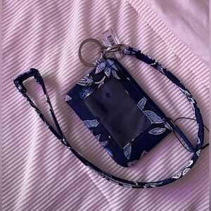 Vera Bradley Id Wallet and Matching Lanyard